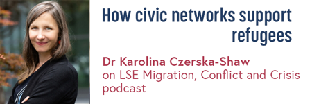 Dr Czerska-Shaw on London School of Economics Migration, Conflict and Crisis Research Podcast